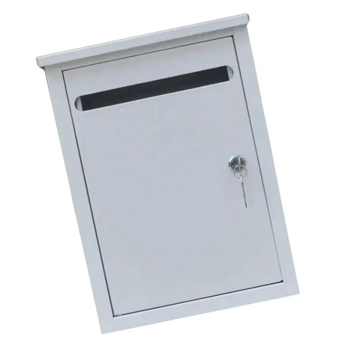 Boîte aux lettres - Boite postal métallique - GRIS - SQES