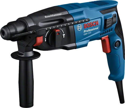 Bosch Marteau Perforateur - GBH 220 DFR - SDS + 720 W - SQES