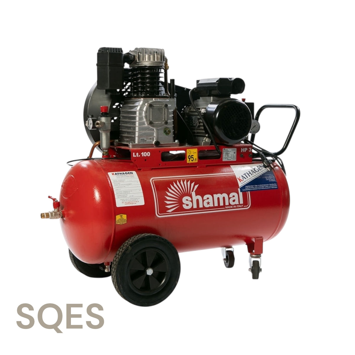 COMPRESSEUR 500L 380V SHAMAL 5.5CV 11 BAR
