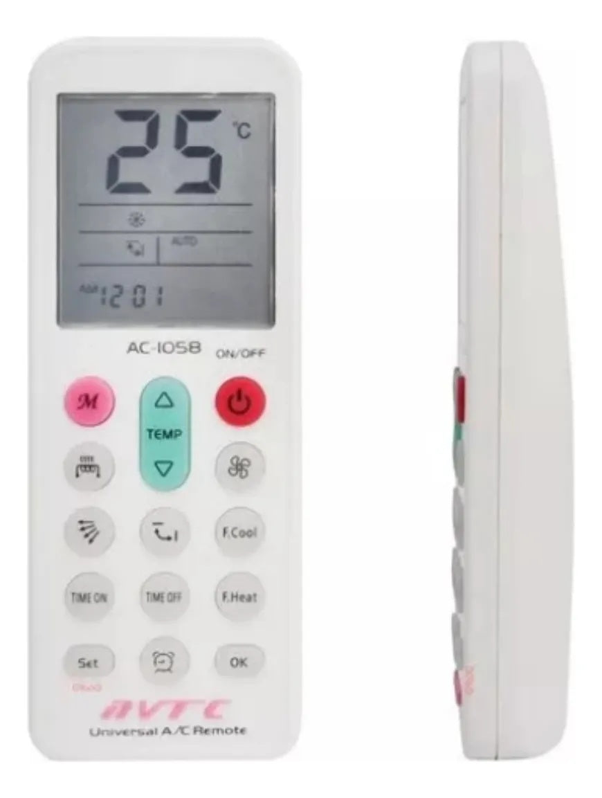 Telecommande Universelle LCD pour Climatiseur - 1000 Code