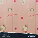 Panneaux muraux adhésifs 3D - Anti-Humidité - Anti-Bruit - Décoration HELLO KITY - SQES
