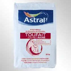 TOUFAIT ROUGE ASTRAL 25 KG - SQES