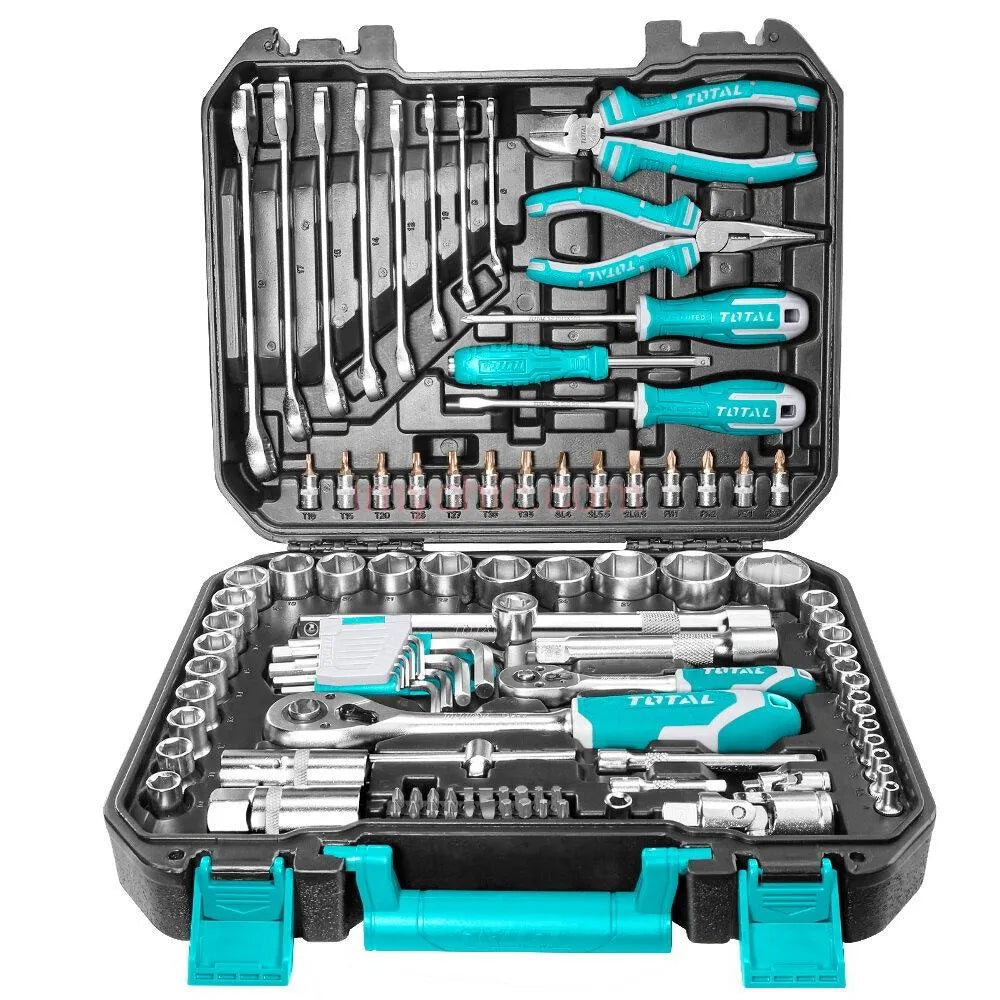 Malette à outils - Valise Bricolage - 100 pcs - SQES