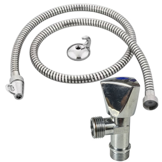 Kit de robinet flexible toilette 1m