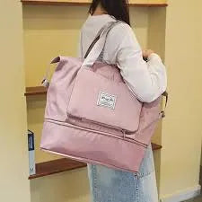 Sac de Voyage pour femme - Sac a main Pliable de Grande Capacité - sacs de voyage & valise - Bagages - SQES