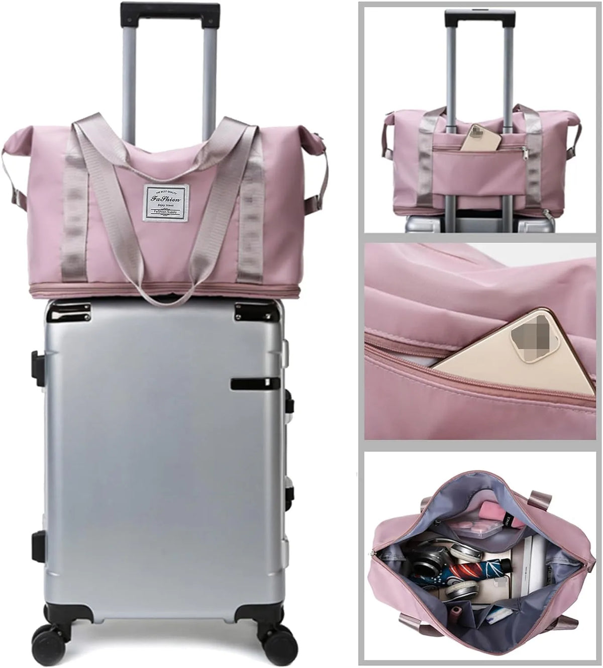 Sac de Voyage pour femme - Sac a main Pliable de Grande Capacité - sacs de voyage & valise - Bagages - SQES