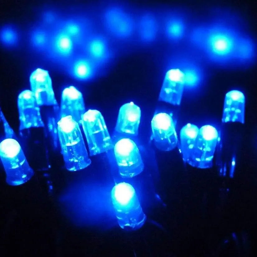 Guirlande lumineuse décoratif - Kit 100 LED Bleu 10M - SQES