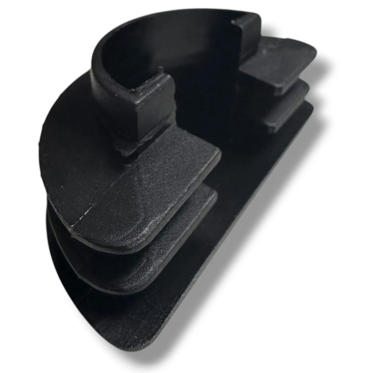 Embouts D58 forme demi rond pour tube passe main - 20 pcs - SQES