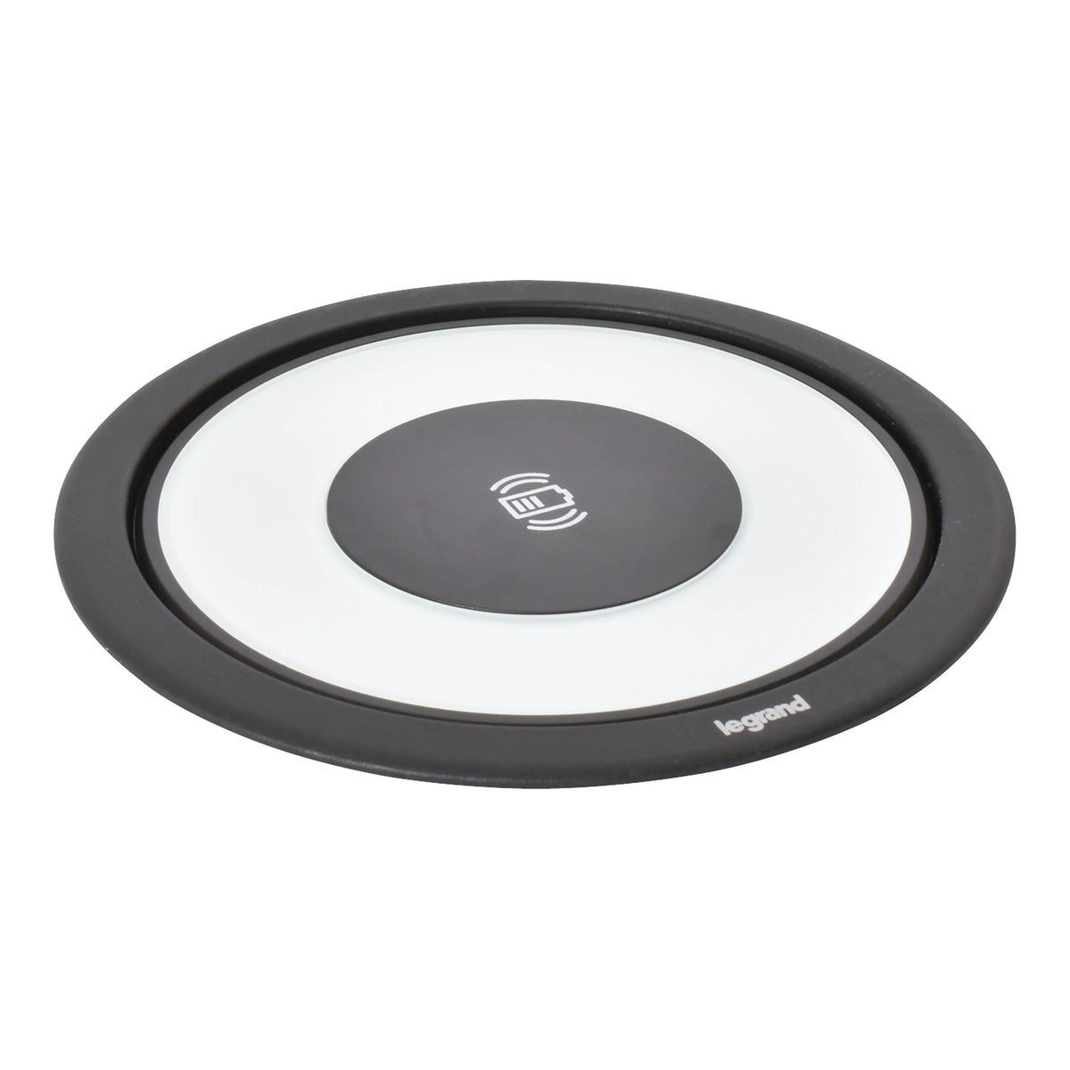 Incara Tower 120 Ø121mm à encastrer dans mobilier avec 4 prises 2P+T, 4 chargeurs USB, sans fils induction et cordon - SQES