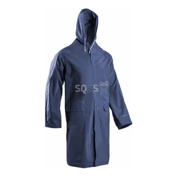 Manteau Imperméable Bleu Marine, Manteau de protection Anti Pluie XXL - SQES