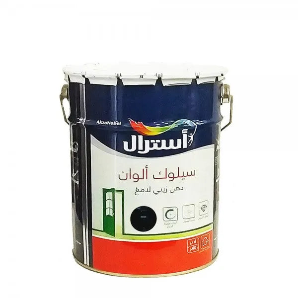 PEINTURE LAQUE CELLUC NOIR 4KG ASTRAL TUNISIE - SQES