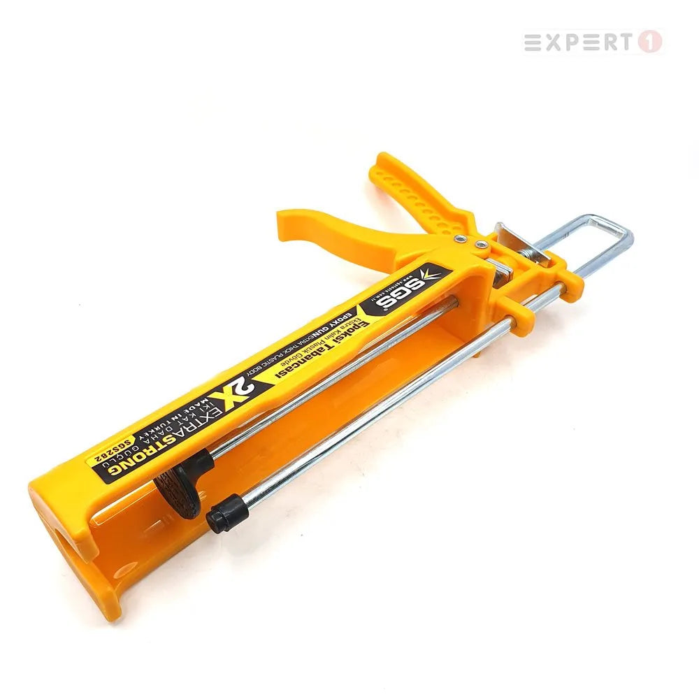 Pistolet à Silicone en Plastique Renforcé - Double Pistons - SQES