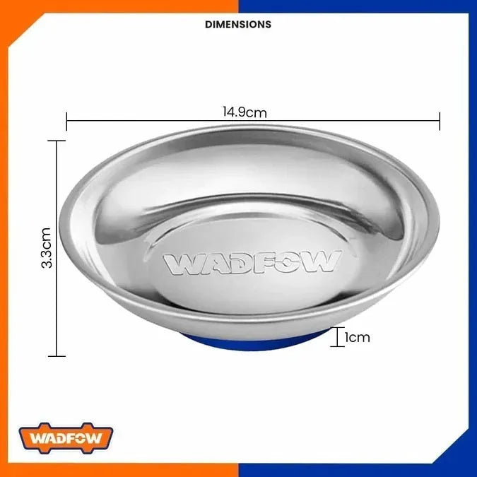 Plateau Magnétique en Acier Inoxydable - 150mm - SQES
