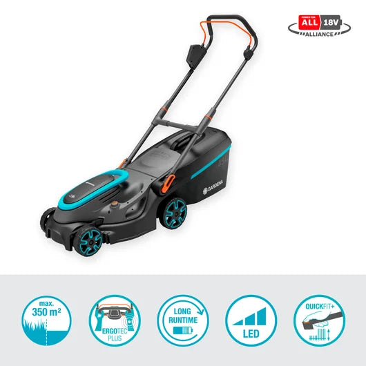Tondeuse Gazon Batterie PowerMax 37/36V P4A GARDENA (14638-20)