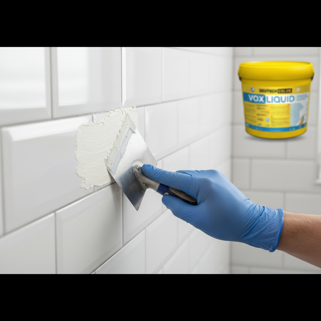 Adhésion VOX LIQUID sur carrelage