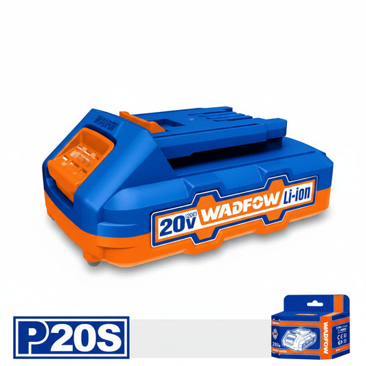 Batterie Li-Ion 20V WADFOW WLBP520 — 2.0Ah  Compatible INGCO TOTAL Outils Sans Fil | SQES Tunisie
