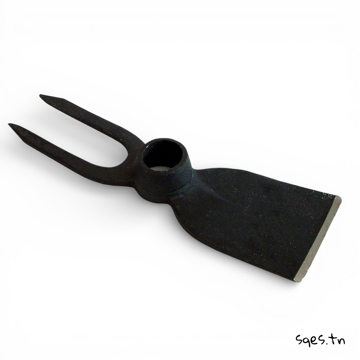 Binette Jardin 2 dents Plat Noir