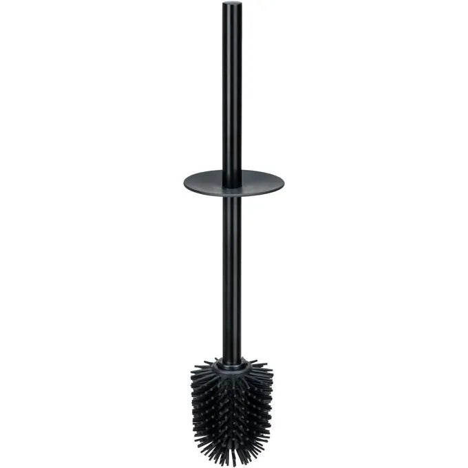 Poubelle avec Pédale 3l + brosse WC - Noir - SQES