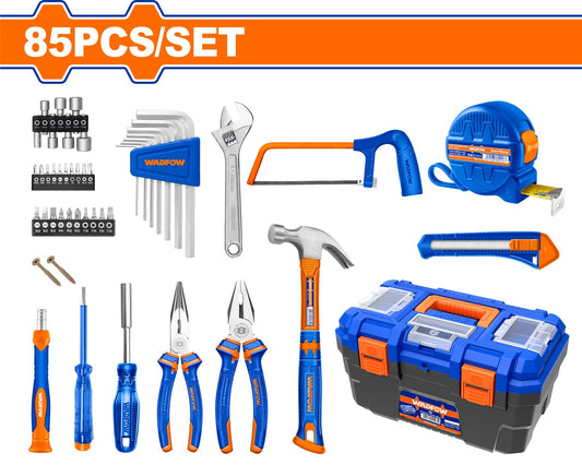 Boite a outils – Malette - Caisse bricolage - 85 Pièces - SQES