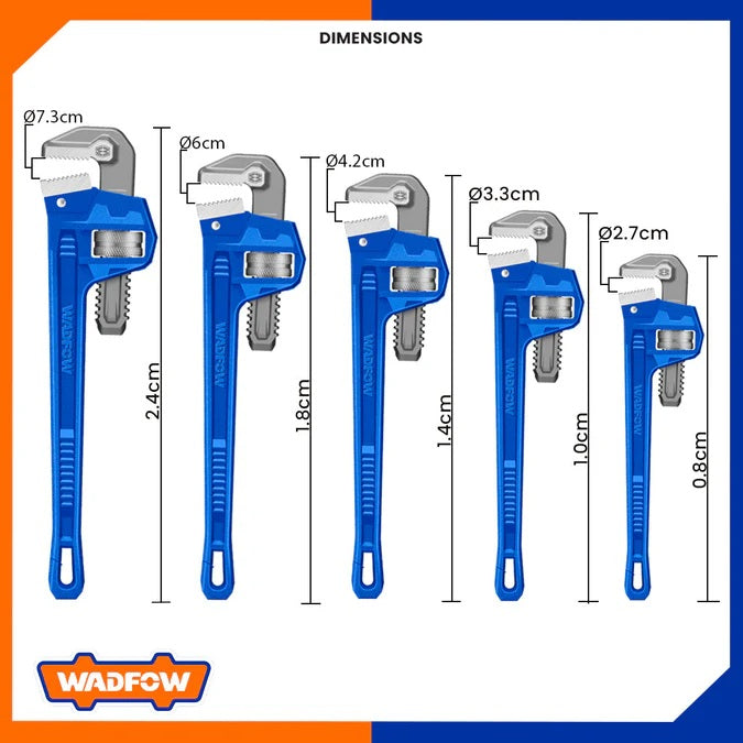 Clé à Griffe WADFOW – Disponible en 8", 10" et 24" - SQES