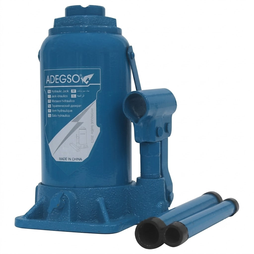 Cric bouteille hydraulique 5 tonnes ADEGSO AD-60053 — Cric hydraulique Réf. AD-60053 | SQES Tunisie
