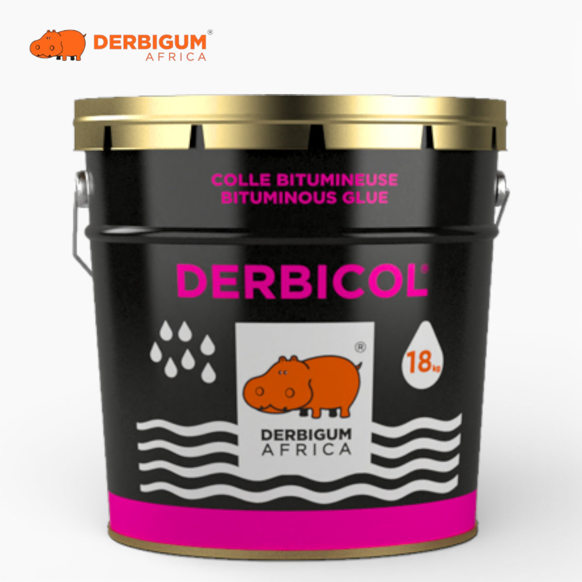 Colle À Froid DERBICOL Seau 18KG DERBIGUM