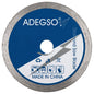 Disque diamant céramique 230 mm ADEGSO AD-30069 — Disque diamant 230 × 22,2 mm pour coupe céramique compatible | SQES Tunisie
