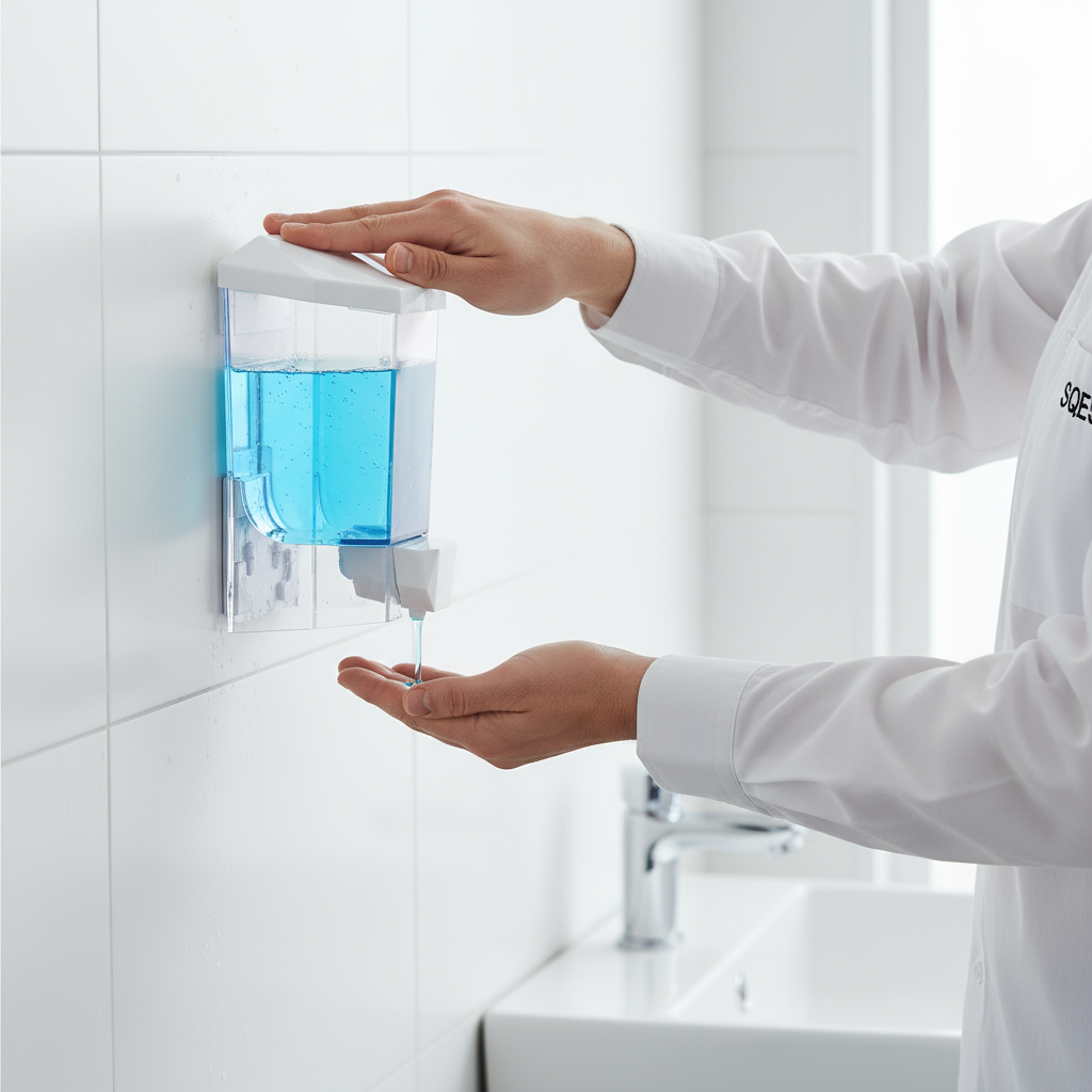 Distributeur DUXXA en utilisation