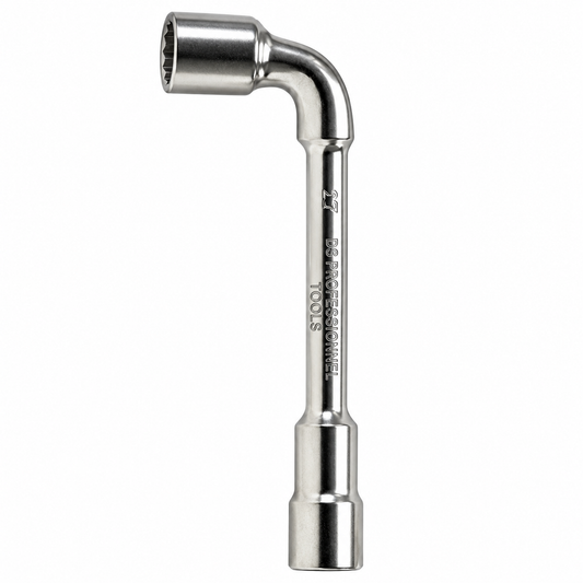 Clé à pipe DS Tools disponible en 21 dimensions de 6 à 32 mm pour serrage et travaux mécaniques.