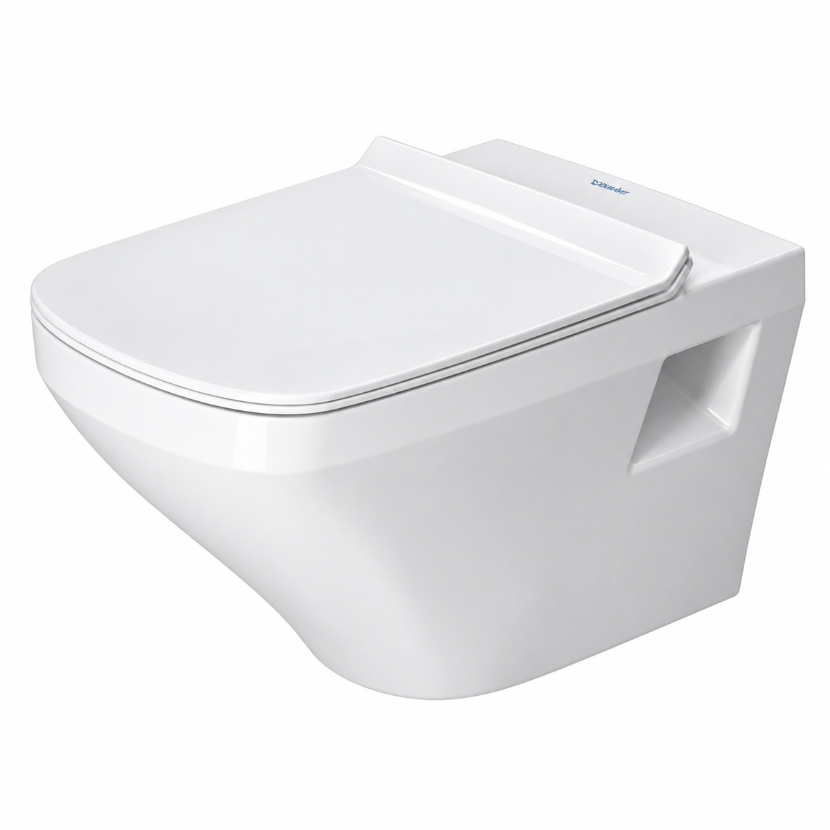 Cuvette WC suspendue DURAVIT DuraStyle blanche 54 cm, à bride fermée, sortie horizontale
