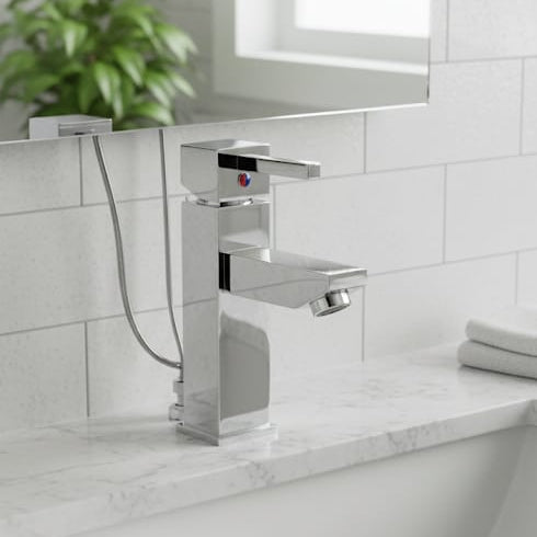 Mitigeur Lavabo Série Milan - Marque Fabia - Chrome Brillant