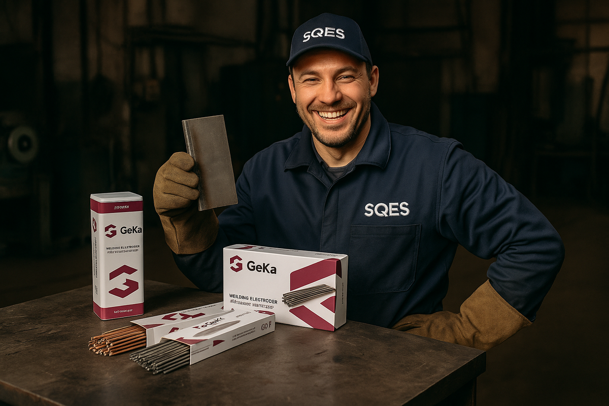 Expert soudeur SQES satisfait avec Ege