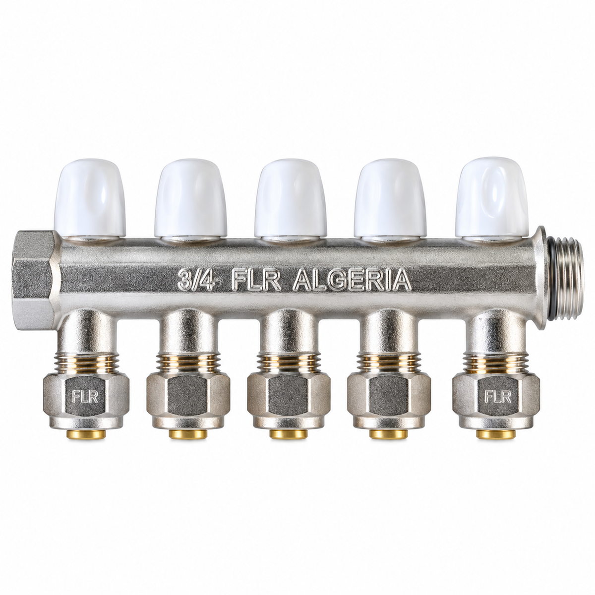 Collecteur Incliné FLR 3/4" – 2 à 6 Voies