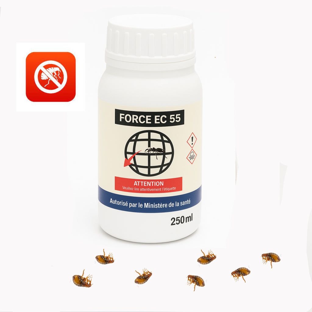 FORCE EC55 - Insecticide Anti-Puces 250ml
