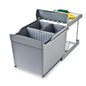Collecteur Gollinucci 517 Extraction Frontale - 16L + 7.5L Gris
