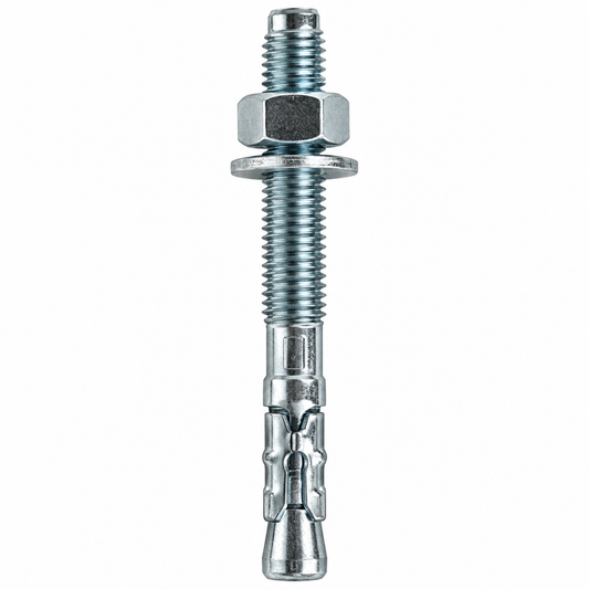 Goujon acier de fixation IMP 8×115, 10×120, 12×110, 12×95, 14×145, 16×125 — vendu par paquet complet | fixation ancrage visserie quincaillerie chantier professionnel | SQES Tunisie
