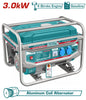 Groupe Électrogène TOTAL TP130005 3000W 7HP 210cc AVR Réservoir 15L Démarrage Manuel — SQES Tunisie
