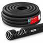 Tuyau HELIFLEX CABOFLEX en PVC flexible avec spirale PVC rigide, pour protection des câbles. Dimensions 16 et 20, rouleaux de 30 m. SQES Tunisie.