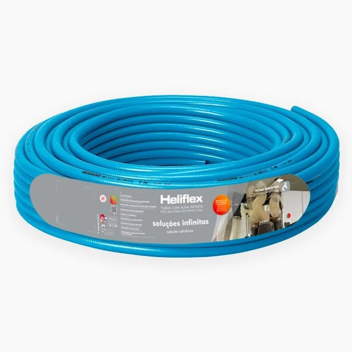HELIFLEX Tuyau Oxygène 6 × 12 – Rouleau 50 m