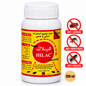 Flacon blanc d’insecticide concentré HILAC LTH de 250 ml, avec pictogrammes de cafard, moustique et mouche
