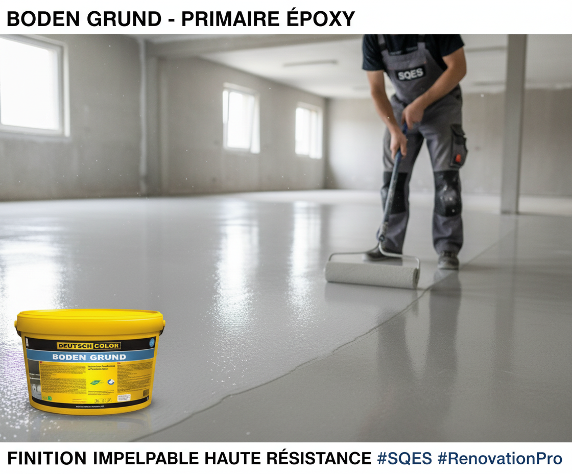 DEUTSCH COLOR Boden Grund - Primaire Époxy 2 Composants - 3.75kg
