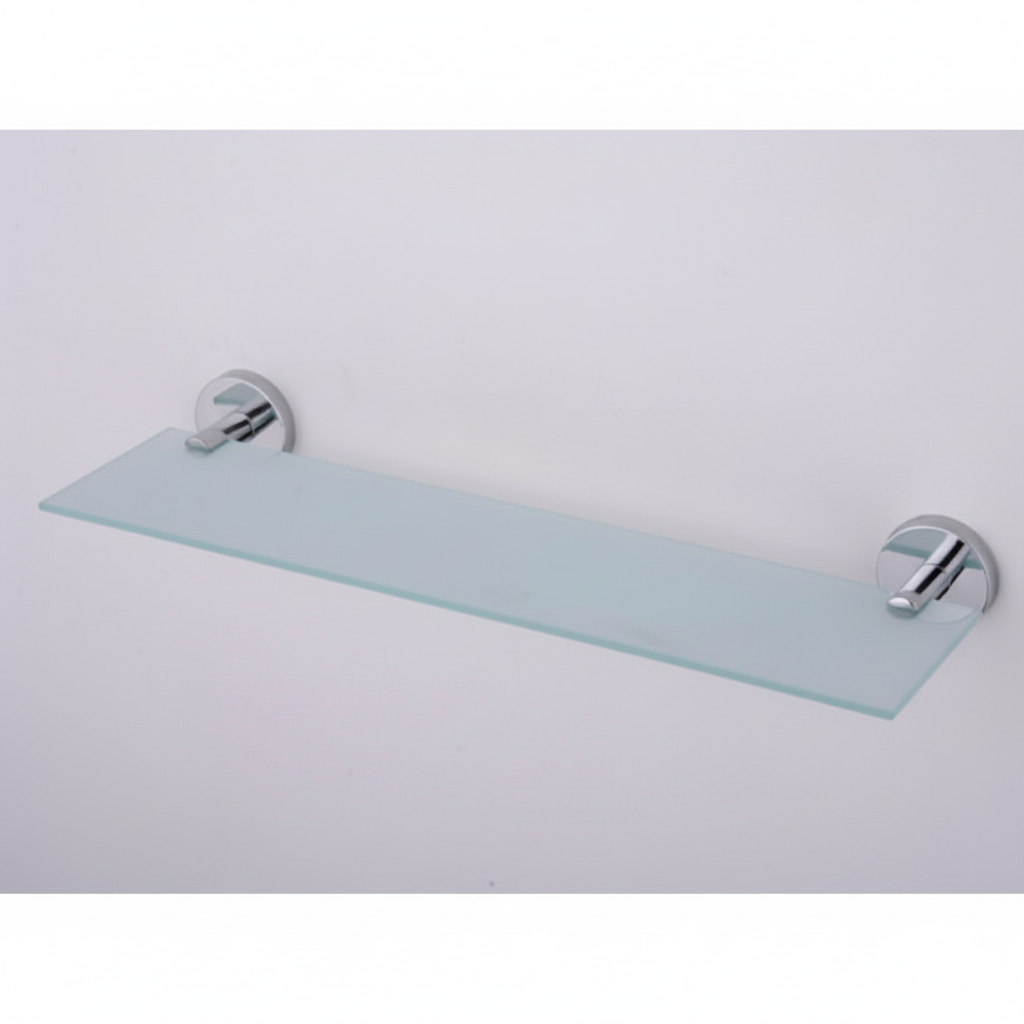 Tablette Lavabo - Étagère en Verre Chrome Camero SMART 50cm