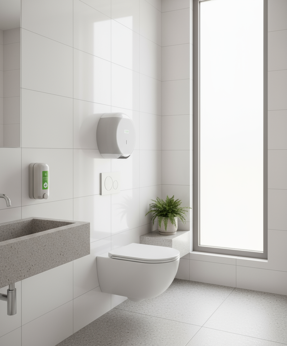 LOSDI Distributeur Papier Toilette Géant Blanc  CP-3006-B
