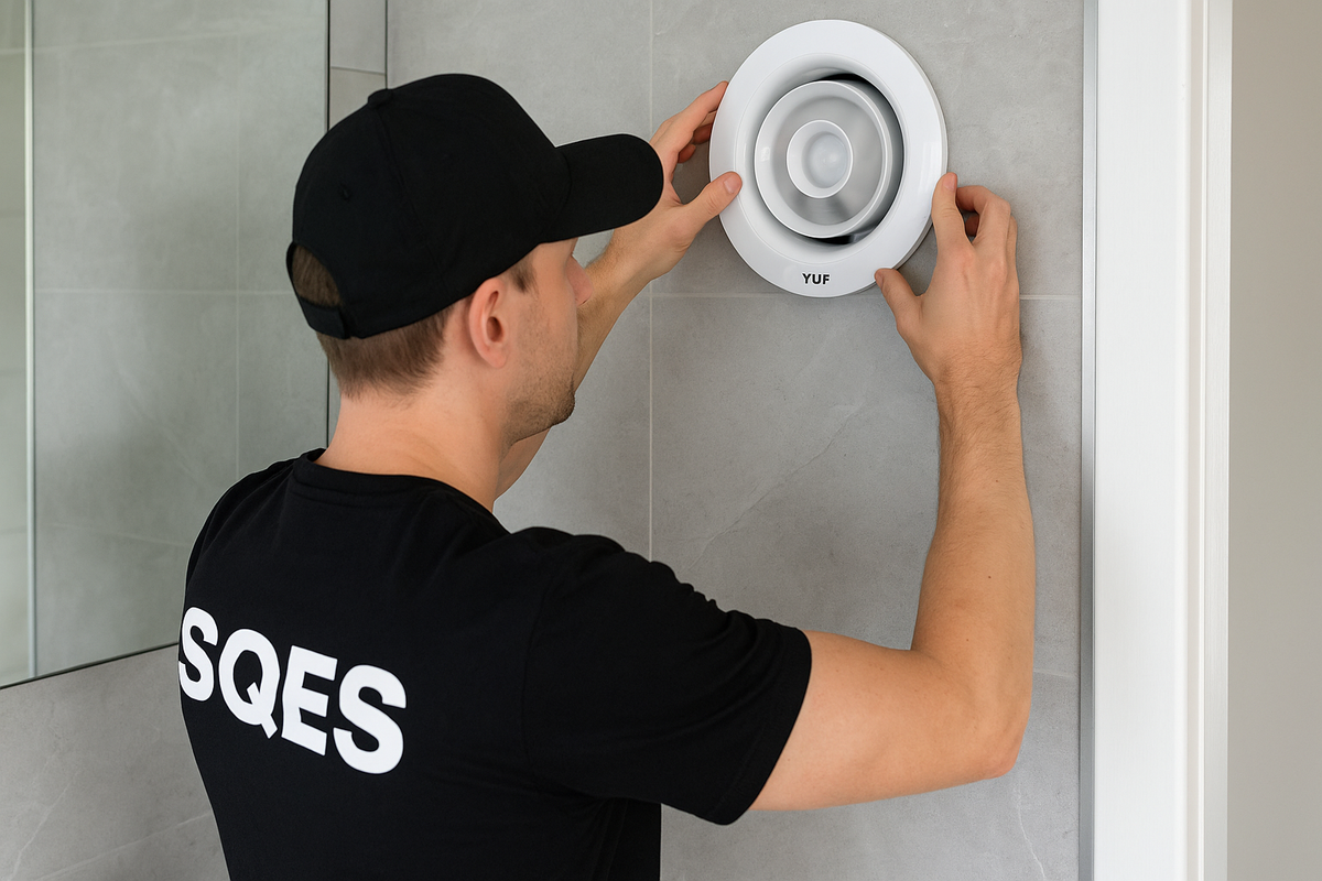 Ventilateur YUF en utilisation
