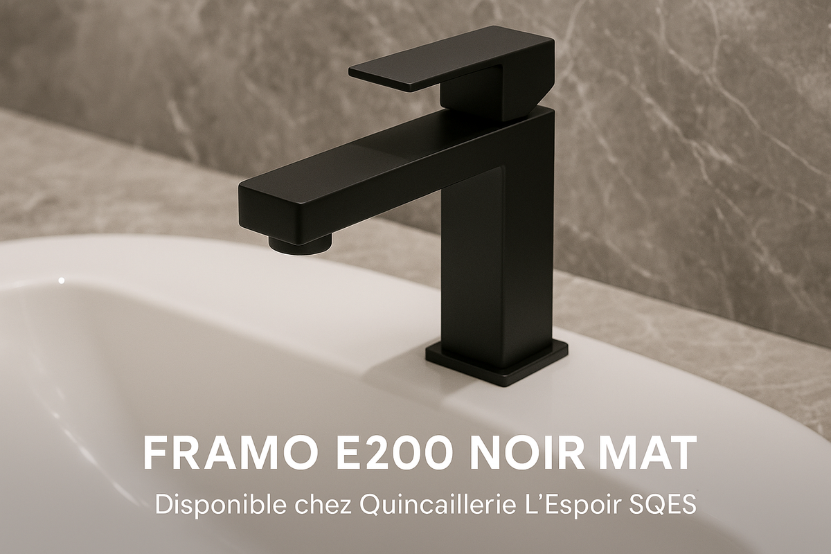 Mitigeur FRAMO E200 Noir - Story Instagram