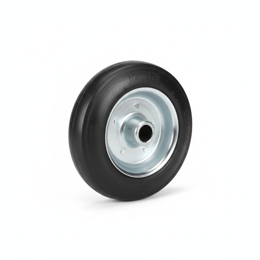 Roue diable 125mm noir R269125 - photo professionnelle