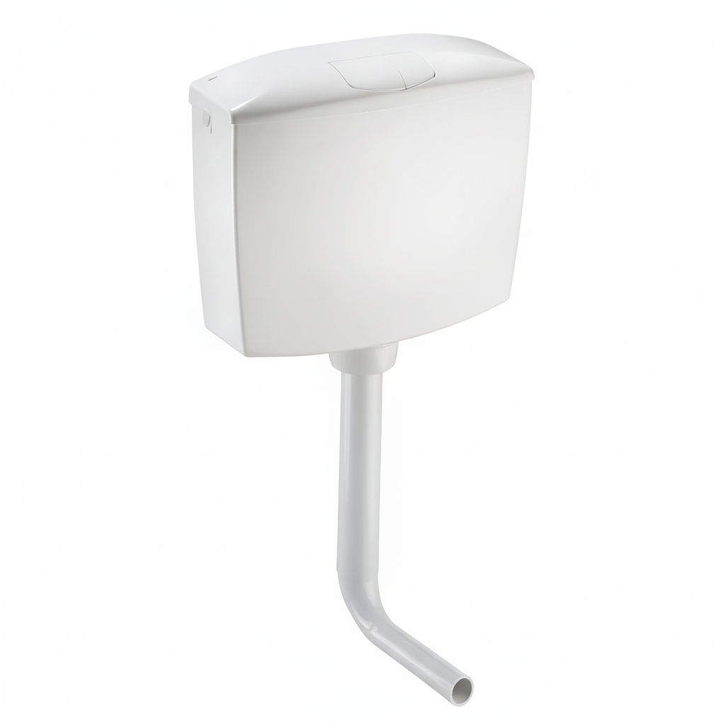 Réservoir chasse d'eau Smeraldo OLI blanc design moderne