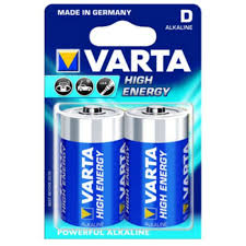VARTA Pile Longlife Power LR20 D PACK 2 High ENERGIE