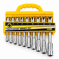 Jeu de clés à pipe DS Tools 9 pièces 8 à 19 mm
