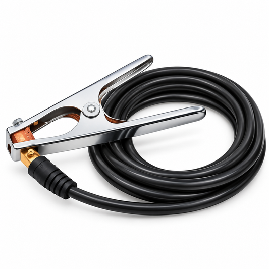 Kit pince de masse MMA DS 4303OUE1 avec câble de soudage de 3 mètres, pour connexion de retour du courant entre un poste compatible et la pièce à souder | SQES Tunisie
